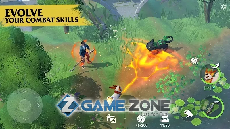 صورة من لعبة Amikin Survival: Anime RPG [Patched]