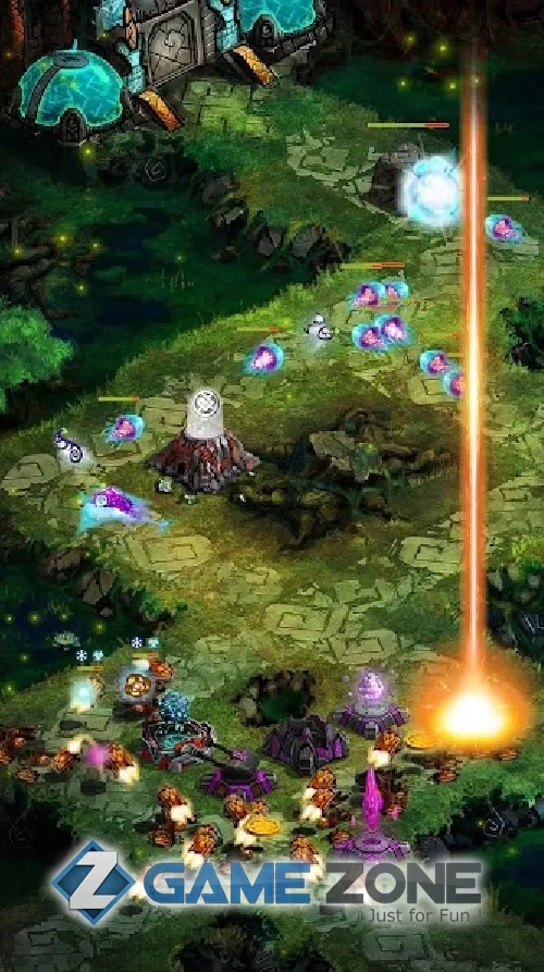 صورة من لعبة Ancient Planet Tower Defense Offline [Mod Diamonds]