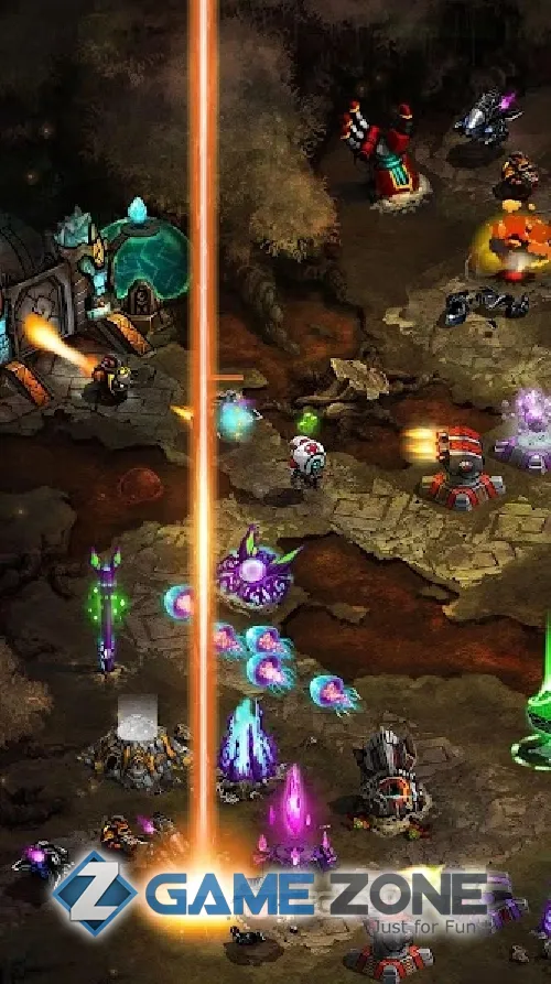 صورة من لعبة Ancient Planet Tower Defense Offline [Mod Diamonds]