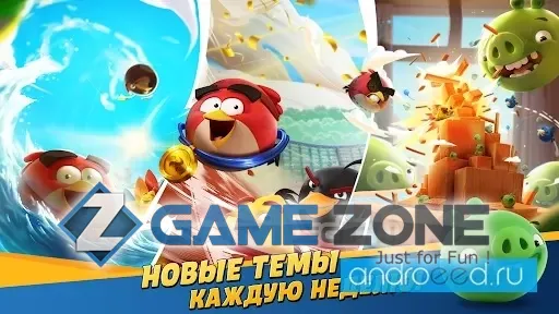 صورة من لعبة Angry Birds Friends [Mod APK]