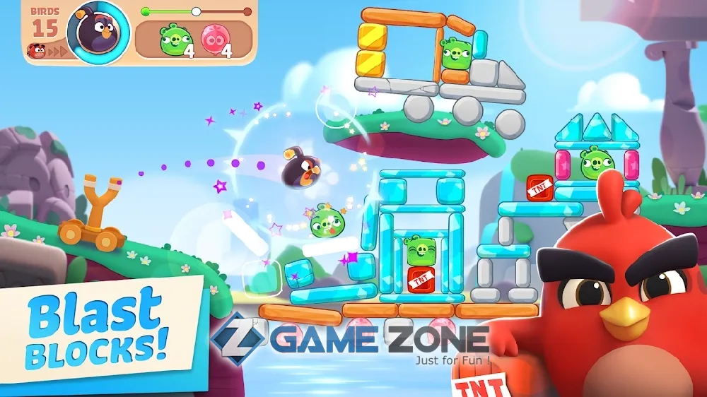 صورة من لعبة Angry Birds Journey [Unlocked]