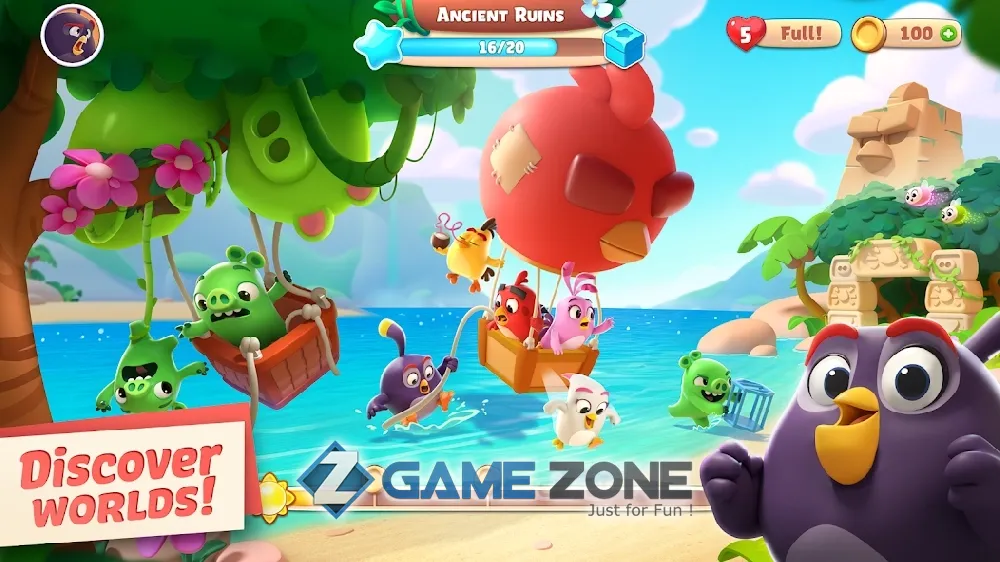 صورة من لعبة Angry Birds Journey [Unlocked]