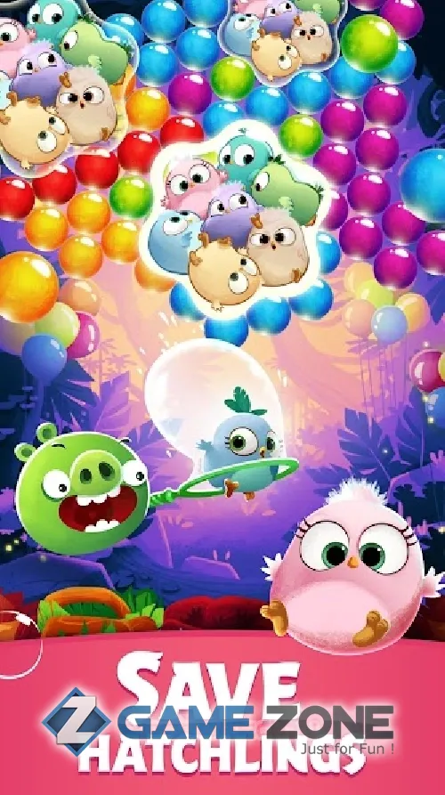 صورة من لعبة Angry Birds POP Bubble Shooter [Unlocked]