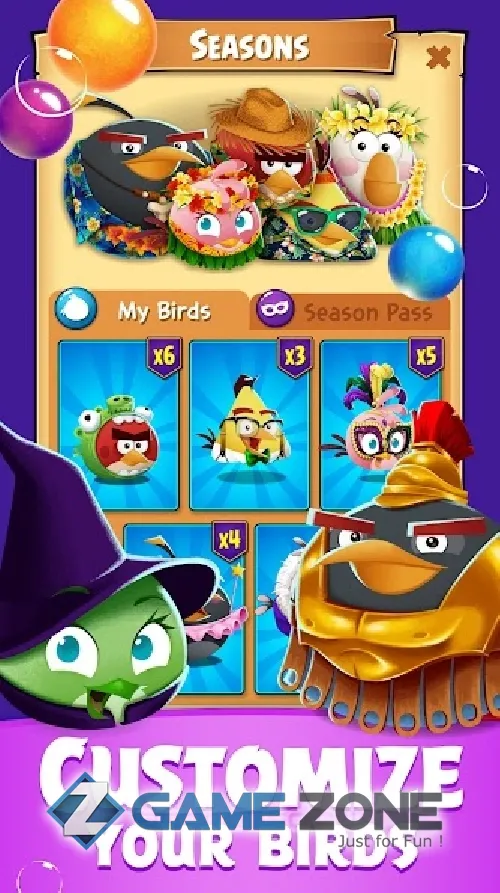 صورة من لعبة Angry Birds POP Bubble Shooter [Unlocked]