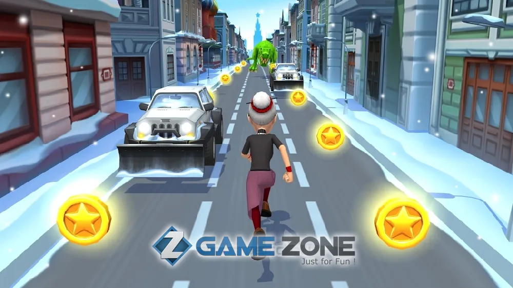 صورة من لعبة Angry Gran Run - Running Game [Free Shopping]