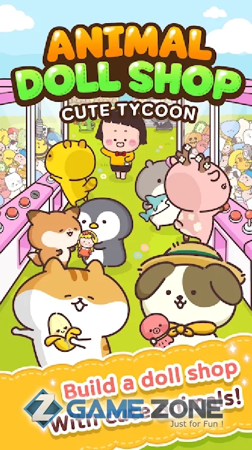 صورة من لعبة Animal Doll Shop Cute Tycoon Game [Free Shopping]