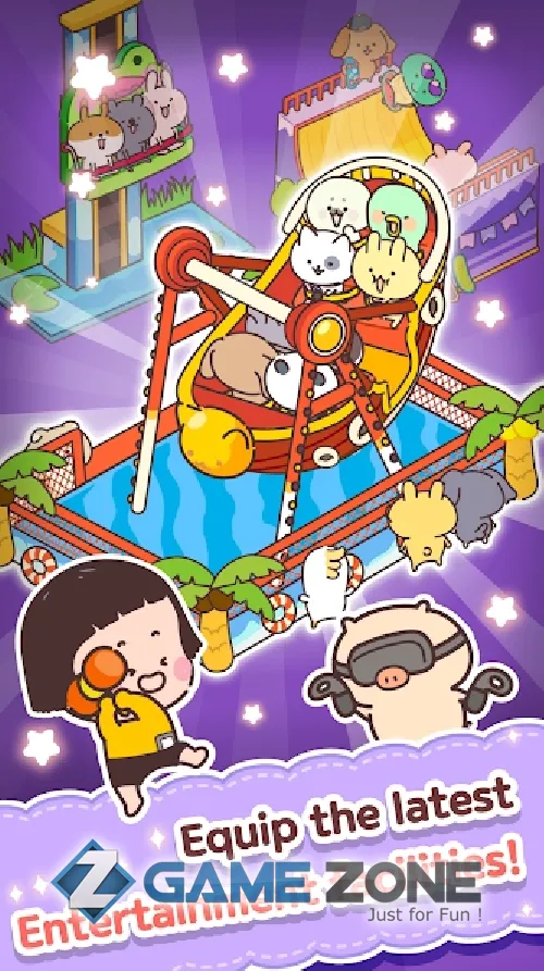 صورة من لعبة Animal Doll Shop Cute Tycoon Game [Free Shopping]