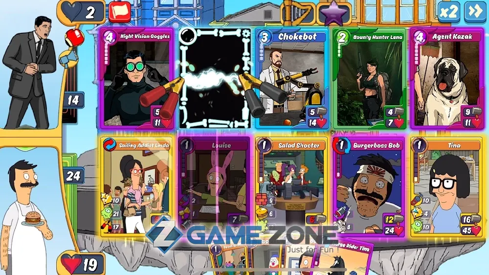 صورة من لعبة Animation Throwdown: TQFC