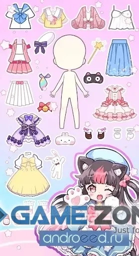 صورة من لعبة Anime Doll Dress Up Games [unlocked]