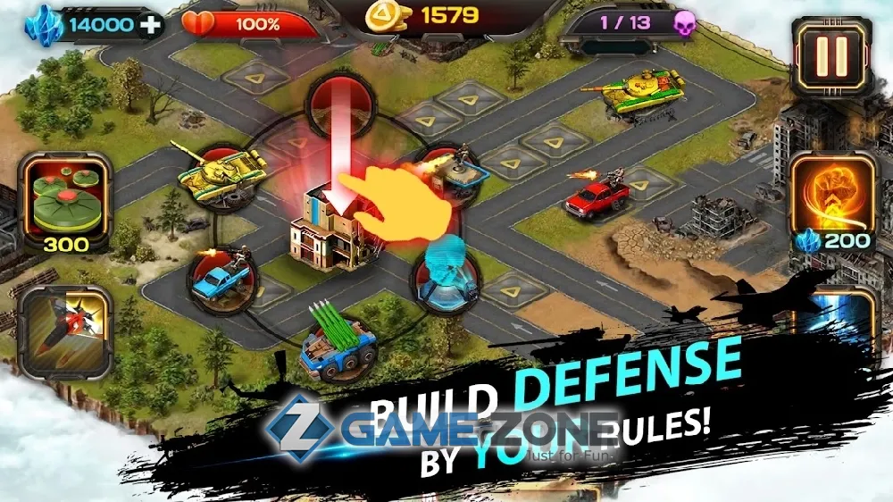 صورة من لعبة AOD Art of Defense ampmdash Tower Defense Game [Mod Money]