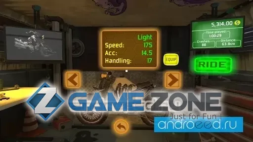 صورة من لعبة Apocalypse Rider - VR Bike Racing Game