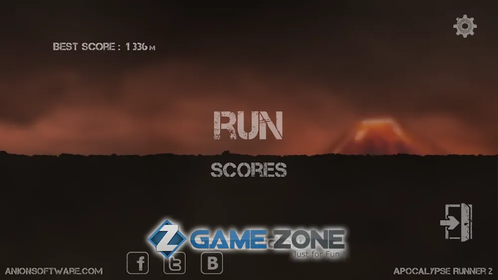 صورة من لعبة Apocalypse Runner 2: Volcano
