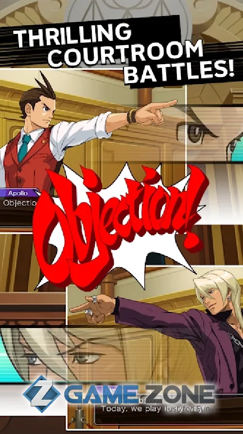 صورة من لعبة Apollo Justice Ace Attorney