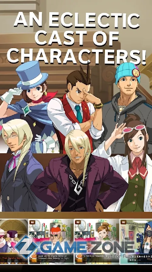 صورة من لعبة Apollo Justice Ace Attorney