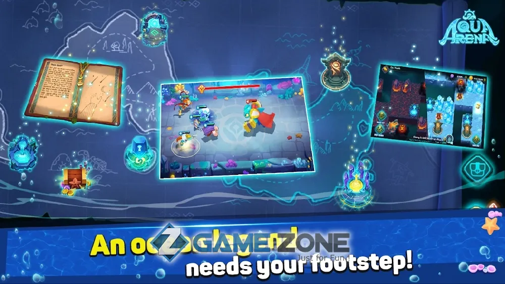 صورة من لعبة AquArena PvP Battle
