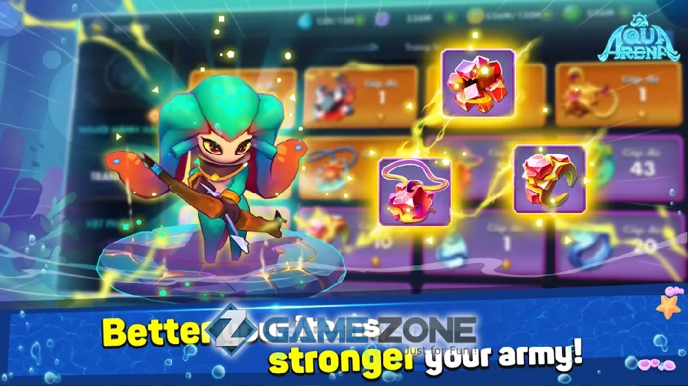 صورة من لعبة AquArena PvP Battle