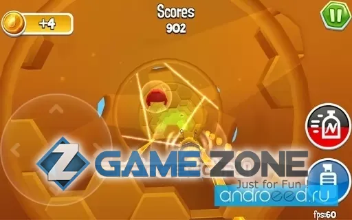 صورة من لعبة Arcade Bugs Fly [Много денег]