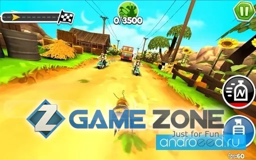 صورة من لعبة Arcade Bugs Fly [Много денег]