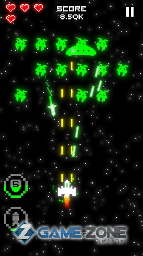 صورة من لعبة Arcadium - Classic Arcade Space Shooter