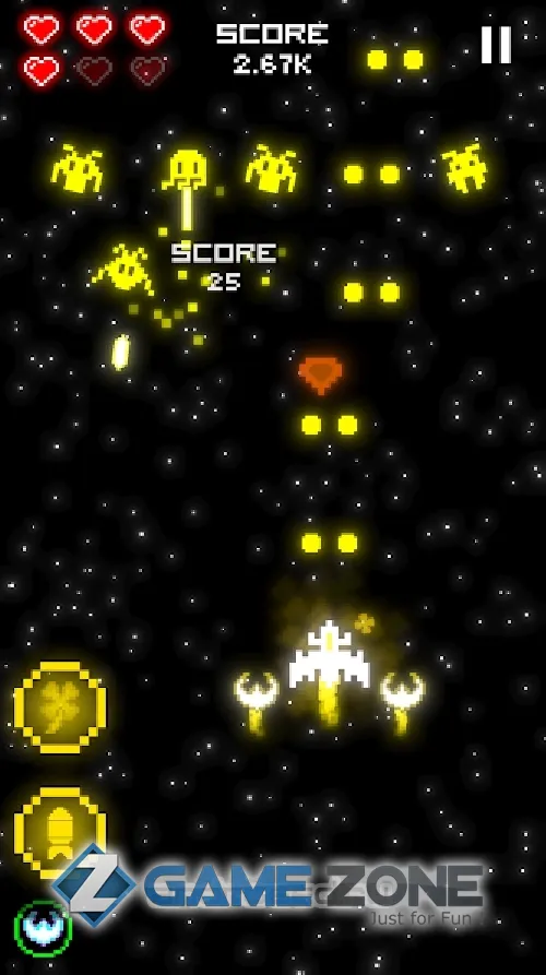 صورة من لعبة Arcadium - Classic Arcade Space Shooter