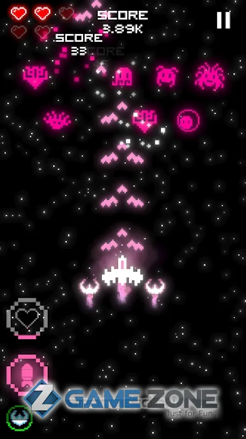 صورة من لعبة Arcadium - Classic Arcade Space Shooter