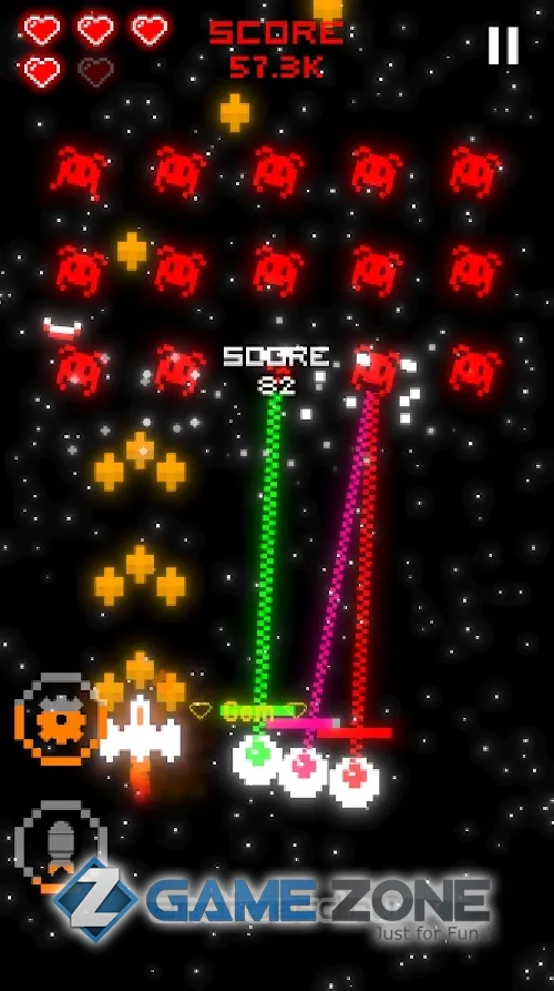 صورة من لعبة Arcadium - Classic Arcade Space Shooter