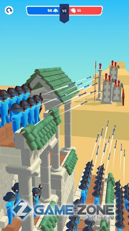 صورة من لعبة Archery Bastions Castle War [Free Shopping]