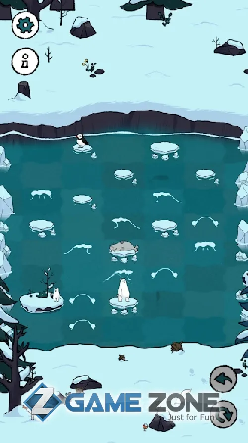صورة من لعبة Arctictopia