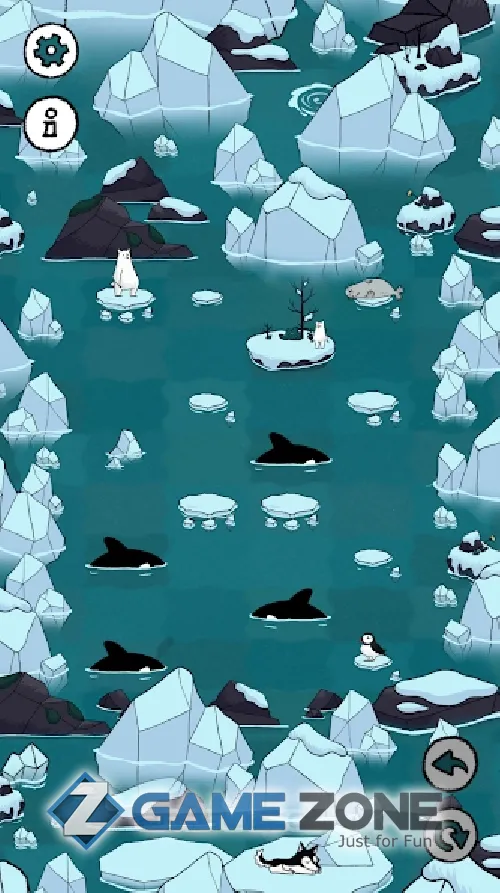 صورة من لعبة Arctictopia