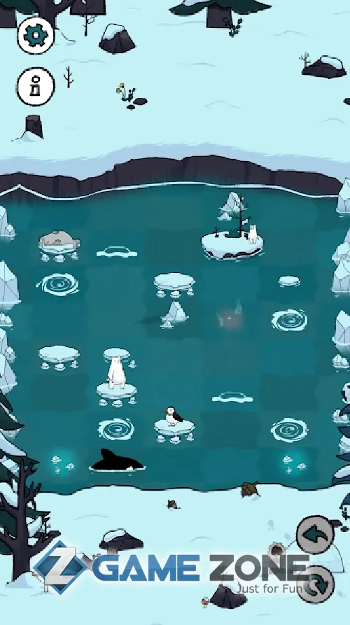 صورة من لعبة Arctictopia