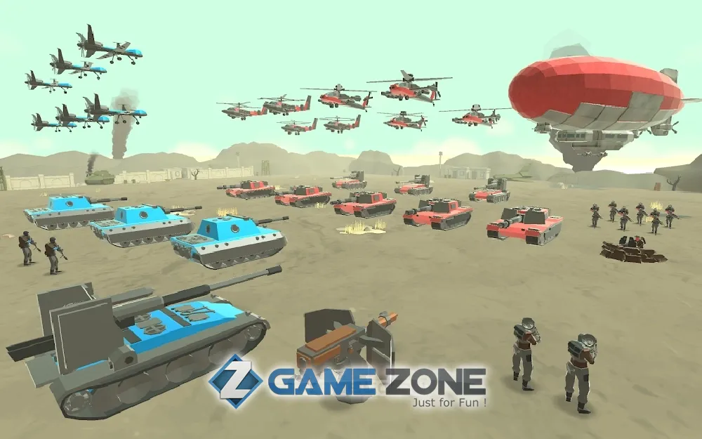 صورة من لعبة Army Battle Simulator [Mod Diamonds]