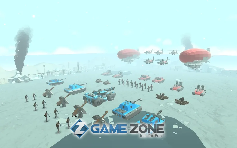 صورة من لعبة Army Battle Simulator [Mod Diamonds]