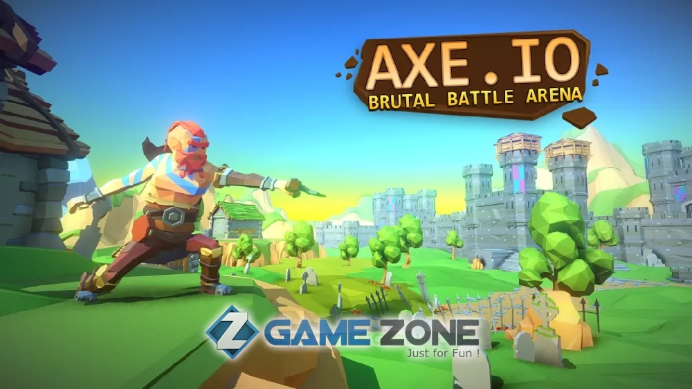 صورة من لعبة AXE.IO