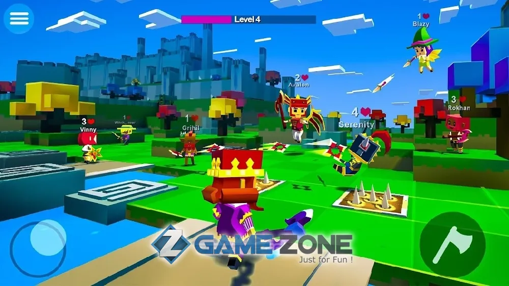 صورة من لعبة в AXESio battle royale io games online & offline [Free Shopping]