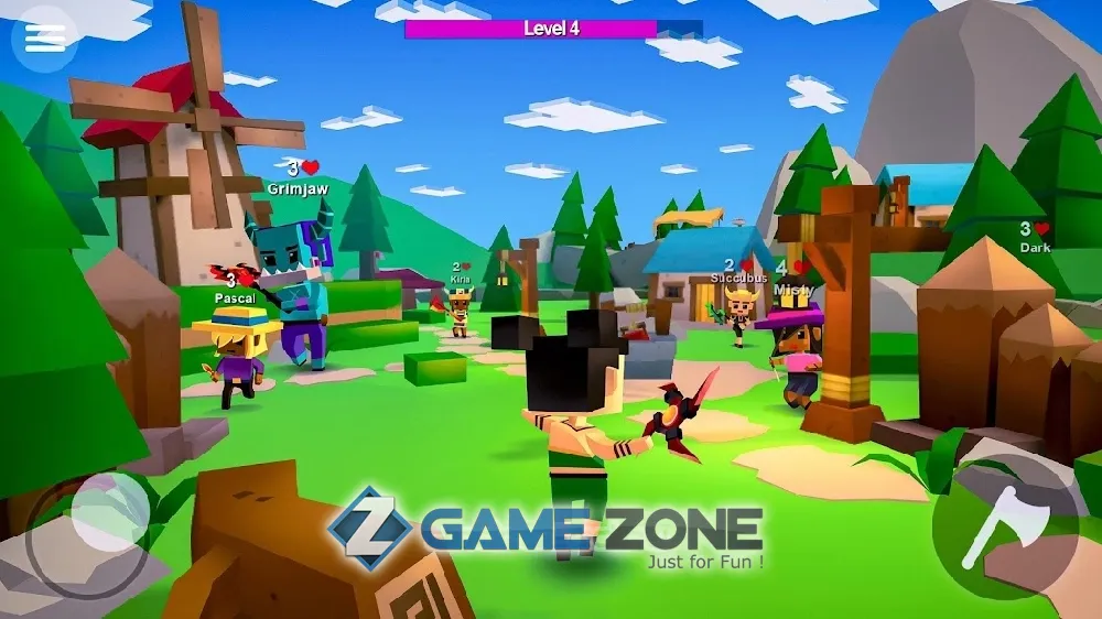 صورة من لعبة в AXESio battle royale io games online & offline [Free Shopping]