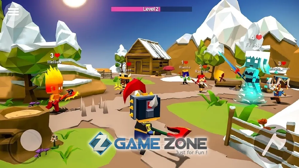 صورة من لعبة в AXESio battle royale io games online & offline [Free Shopping]