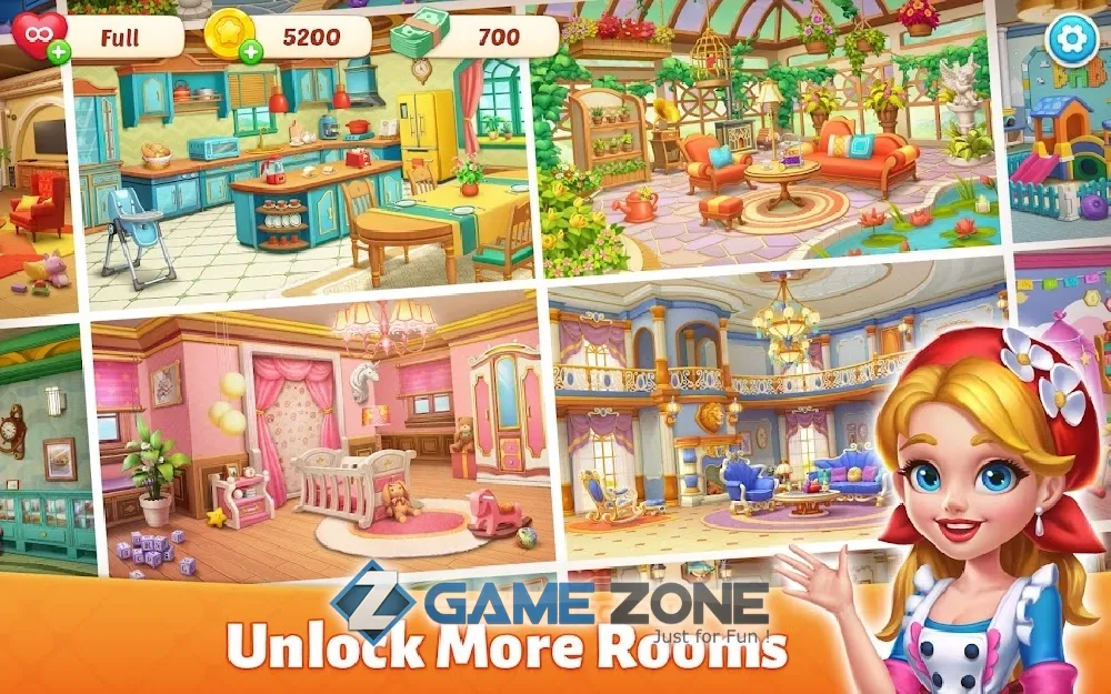 صورة من لعبة Baby Mansionhome makeover