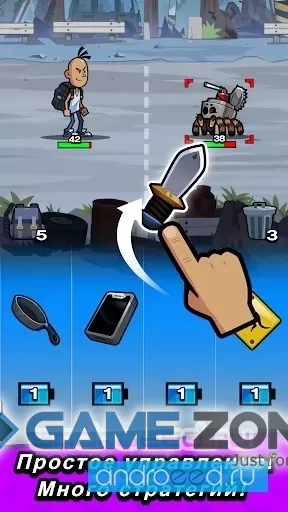 صورة من لعبة Backpack Heroes