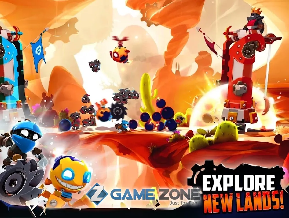 صورة من لعبة Badland Brawl