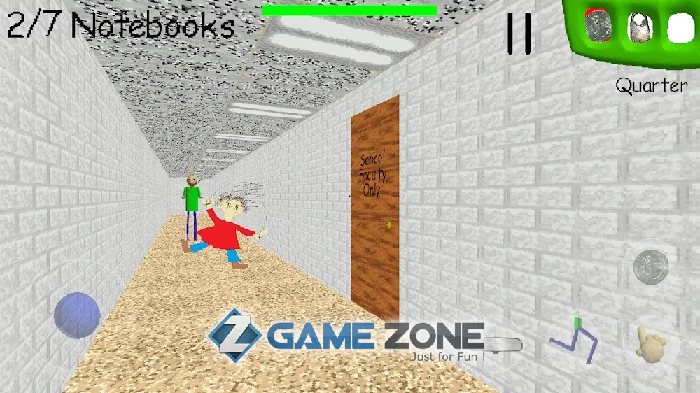 صورة من لعبة Baldis Basics Classic