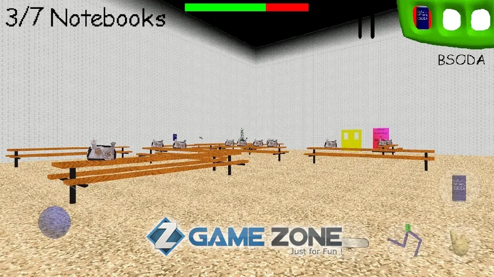 صورة من لعبة Baldis Basics Classic