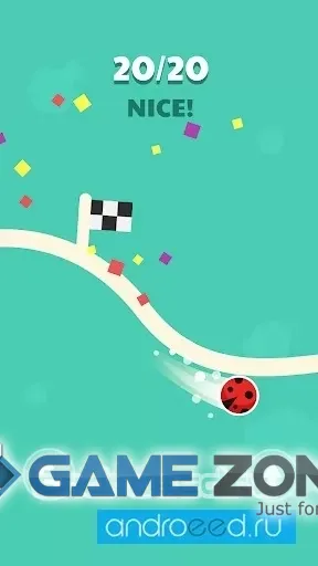 صورة من لعبة Ball Rider