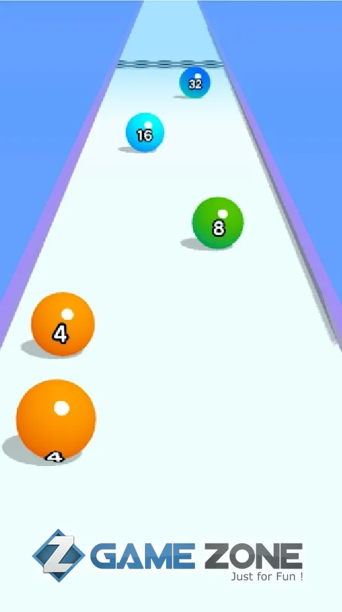صورة من لعبة Ball Run 2048 [Adfree]
