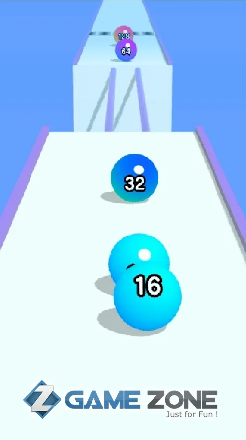 صورة من لعبة Ball Run 2048 [Adfree]