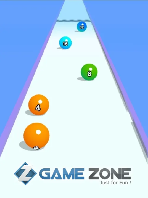 صورة من لعبة Ball Run 2048 [Adfree]