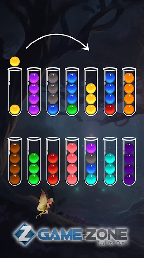 صورة من لعبة Ball Sort Puzzle Color Sorting Game [Adfree]