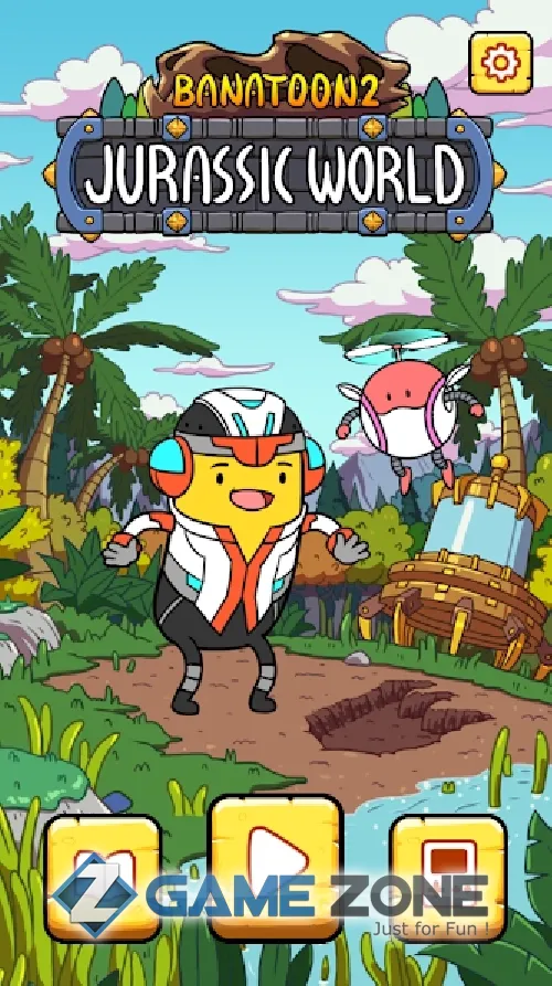 صورة من لعبة BANATOON2: Jurassic World!