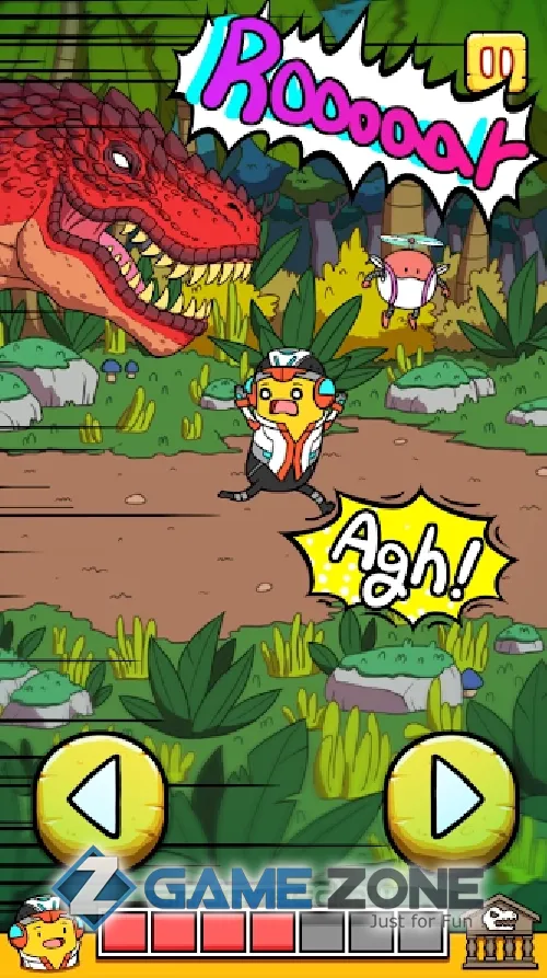 صورة من لعبة BANATOON2: Jurassic World!