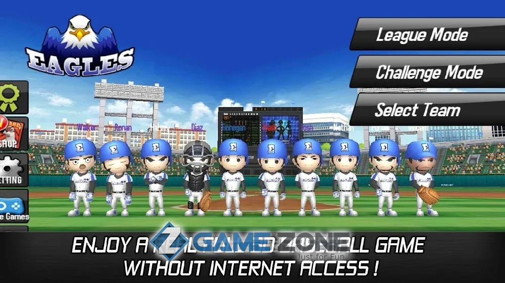 صورة من لعبة Baseball Star