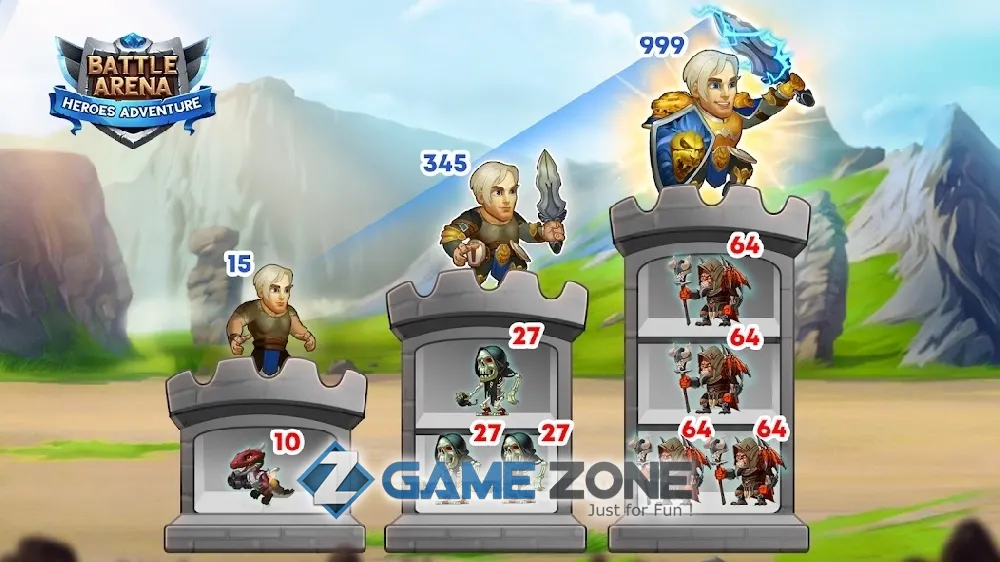 صورة من لعبة Battle Arena: Экшн РПГ и онлайн битвы!